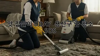 앗! 집들이 D-DAY 😱 용산구 급 청소 SOS 🚨